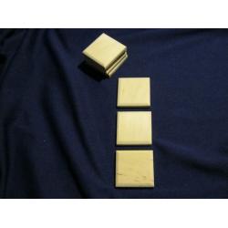 Заготівка під магніт, квадрат 50 мм (без магніту)